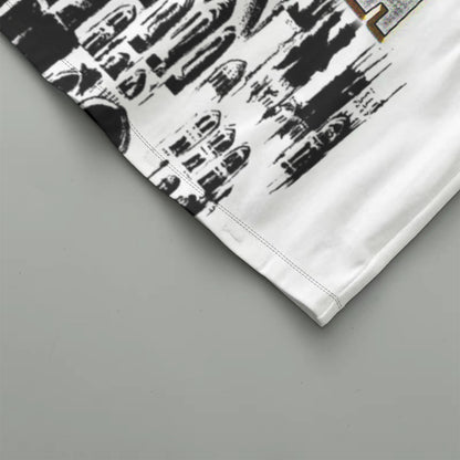 yung euphoria "Mrs" Womens All-Over Cropped Graphic Tank