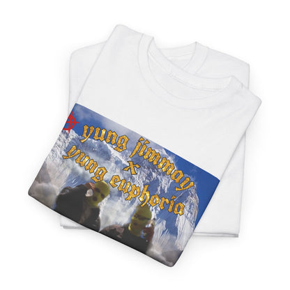 yung euphoria x Yung Jimmay King Palm Tape Tee